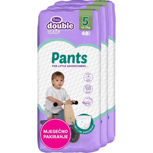 Violeta Double Care Pants Mjesečno Pakiranje 3 Pack XXL slika 2