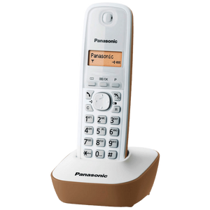 Panasonic Telefon bežični, LED display, bež boja - KX-TG1611FXJ