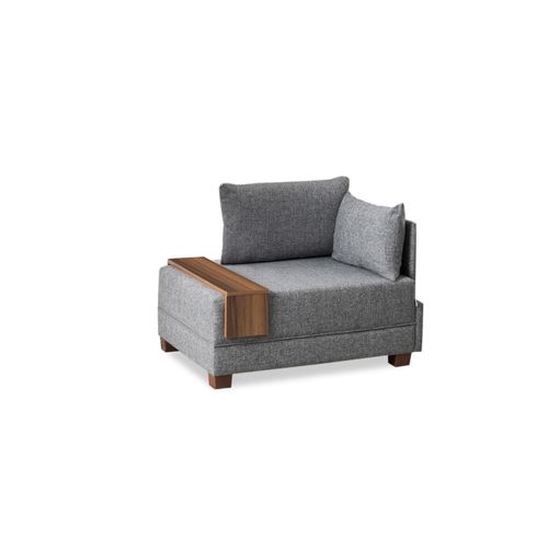 Atelier Del Sofa Sofa, Sivo, Fly Armchair Right - Grey slika 8