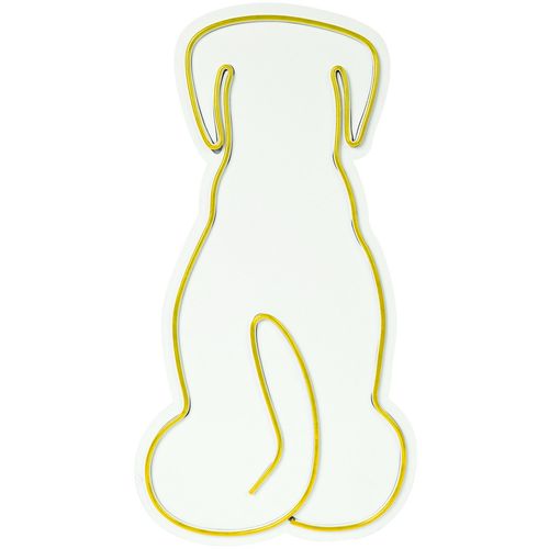 Wallity Ukrasna plastična LED rasvjeta, Doggy - Yellow slika 5