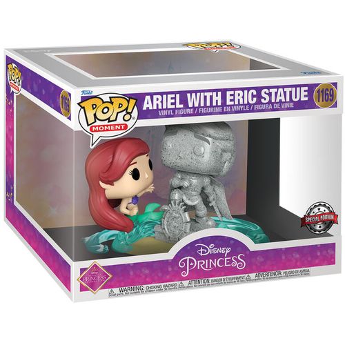 POP figure Disney Ultimate Princess The Litle Mermaid Ariel &#38; Statue Eric Exclusive slika 1