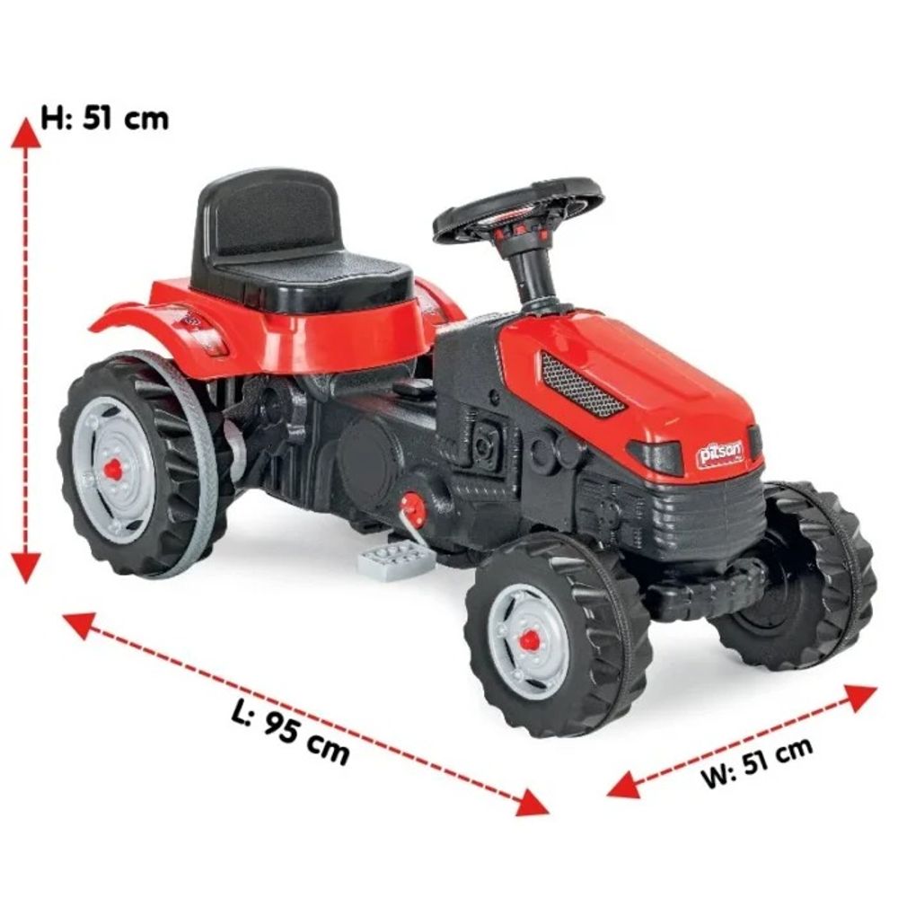 Pilsan Traktor na pedale Active 07-314 slika 3
