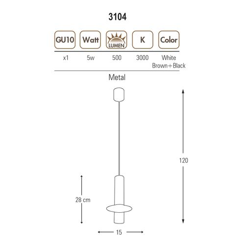 Luster L1213 - Coffee Coffee slika 2