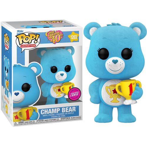 POP figure Care Bears 40th Anniversary Champ Bear Chase slika 3