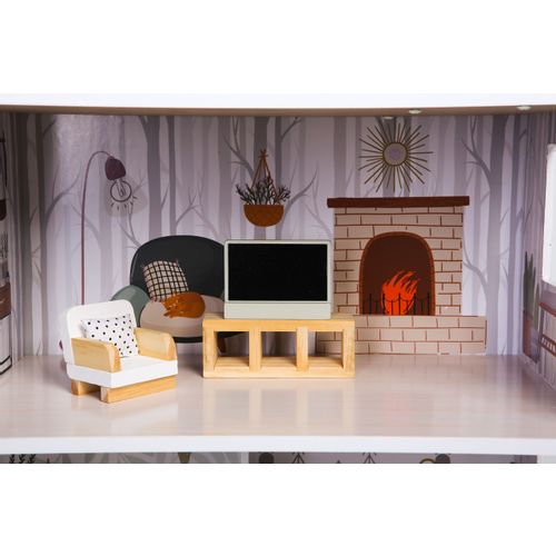 EcoToys 8301 drvena kućica Emma Residence slika 5