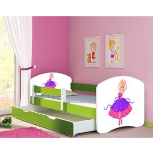 ACMA Dječiji krevet Acma II sa ladicom Green - 160x80cm - Dezen 41