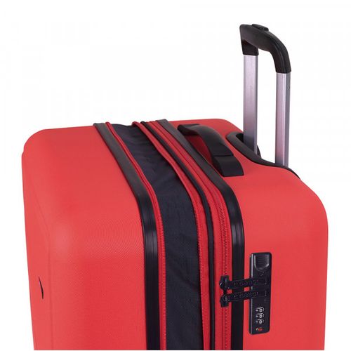 Kofer mali (kabinski) PROŠIRIVI 40x55x20/26 cm ABS 43,6/51,2l-2,7 kg Future Gabol crvena slika 5