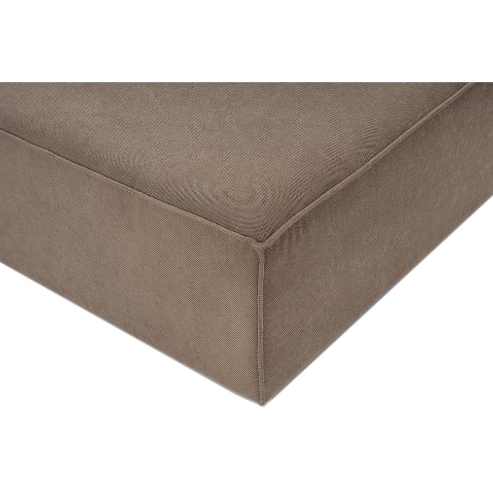 Sora (L1-O1-O1-1R-POUFFE) - Ugao Sofa Cappucino Boje slika 16