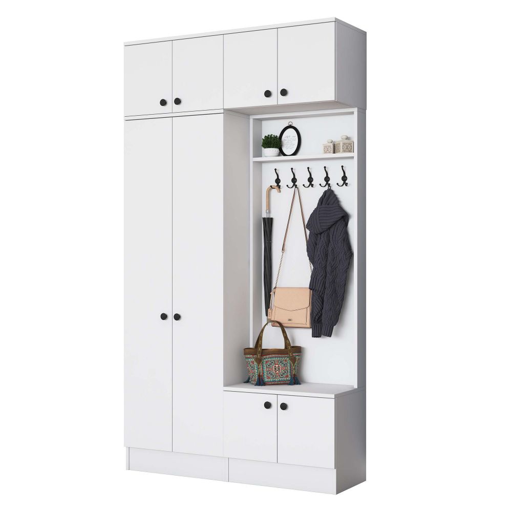 Hall Stand EA144 - Bijela slika 10