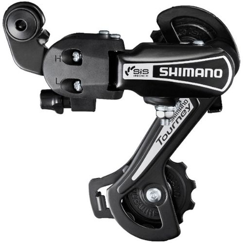 SHIMANO Zadnji mjenjač TOURNEY  RD-TY21-B GS 6 brzina DIRECT crni slika 1