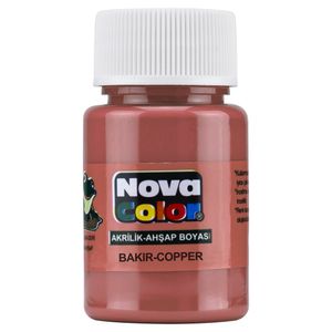 Nova Color Slikanje - Akrilne Boje 30g - Bakarna - 540299