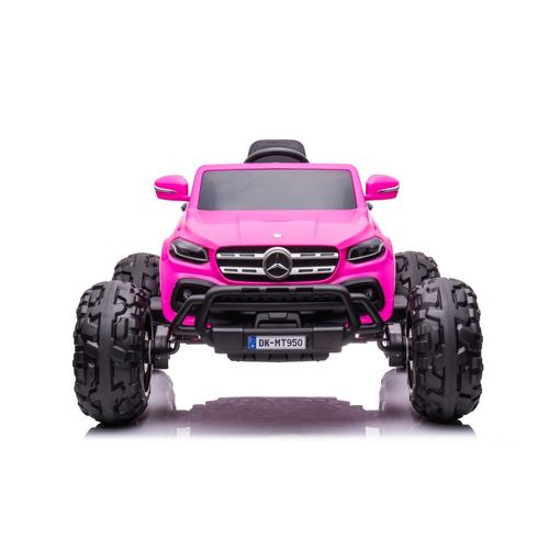 Licencirani auto na akumulator  Mercedes DK-MT950 4x4 - rozi slika 2