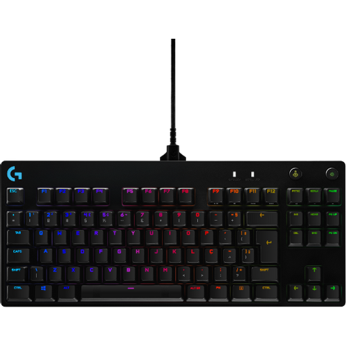 Tipkovnica Logitech G Pro, mehanička, crna slika 1