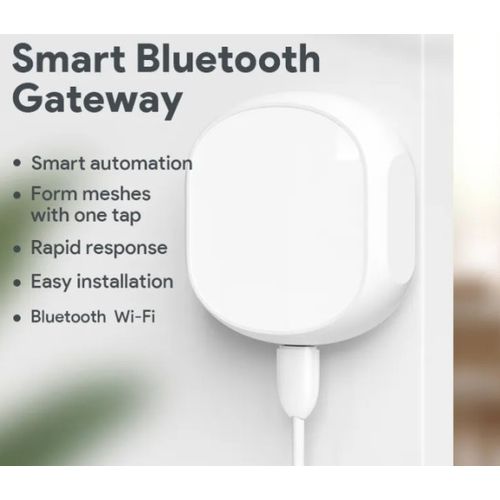 ZIGBEE-SMART-GATEWAY-RSH-GW10 Gembird Bluetooth Wifi 3u1 Smart Multi gateway Hub Tuya glasovna kont. slika 4