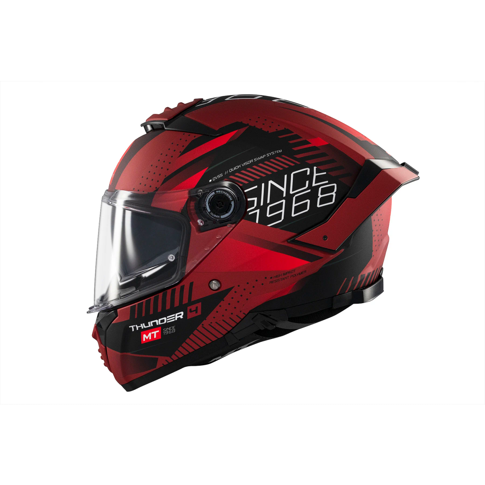 MT Helmets vizir za moto kacigu Thunder 4 SV Luminence D5 Matt slika 8