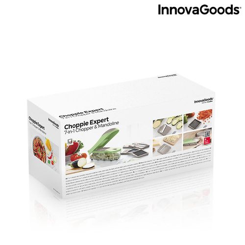 Rezač povrća, ribež i mandolina s receptima i dodacima 7 u 1 Choppie Expert InnovaGoods slika 2