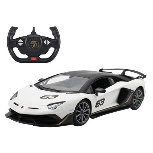 Licencirani auto na daljinsko upravljanje Lamborghini Aventador Rastar 1:14 - bijeli slika 1