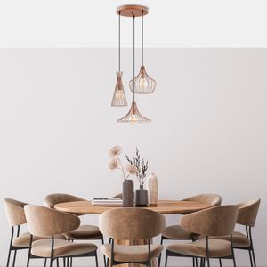 Mezopotamya - N-1298 Copper Chandelier