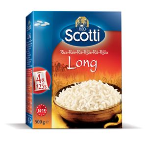 Riso Scotti beli dugo zrno pirinač thai 4x125 g