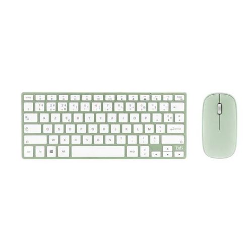 TNB KBCOLORGN SET Tastatura + MIŠ Serije ICLICK ZELENI slika 1