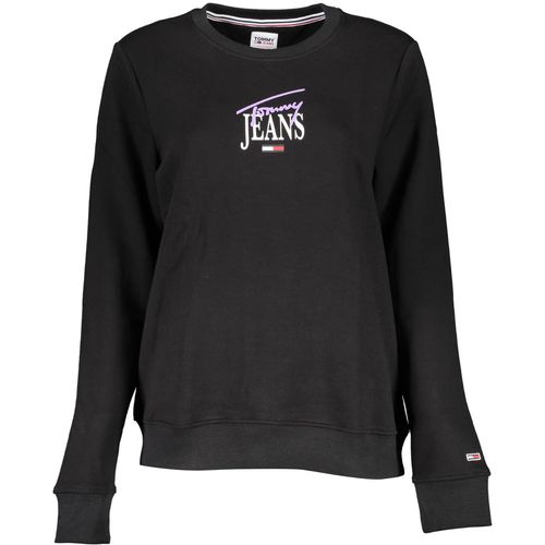 TOMMY HILFIGER SWEATSHIRT WITHOUT ZIP WOMAN BLACK slika 1