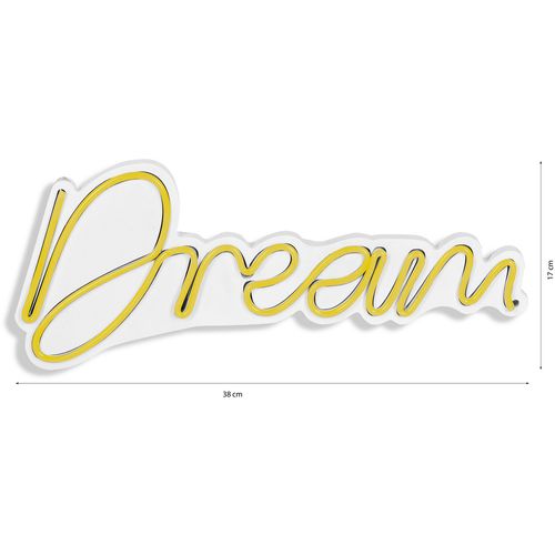 Wallity Ukrasna plastična LED rasvjeta, Dream - Yellow slika 8