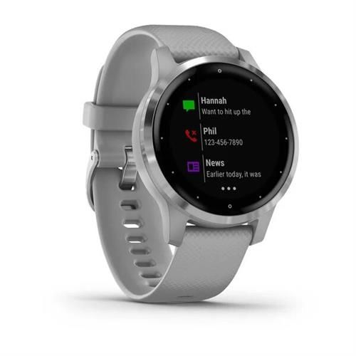 Garmin narukvica VIVOACTIVE 4S Silver sivi  slika 3