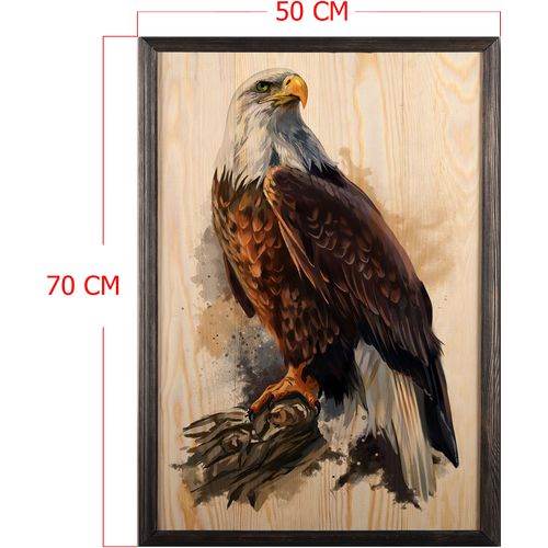 Wallity Drvena uokvirena slika, Eagle XL slika 3