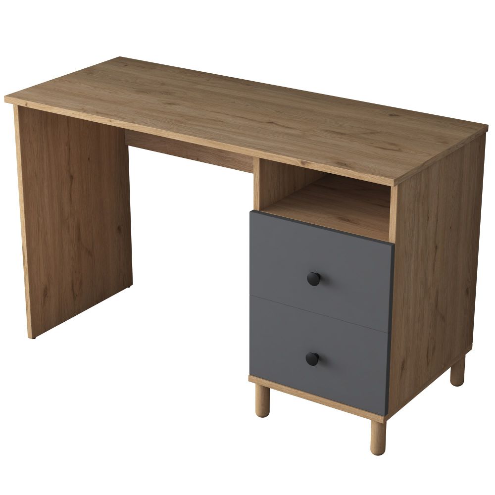 HA109 - 2636 WalnutAnthracite Radni Sto slika 7