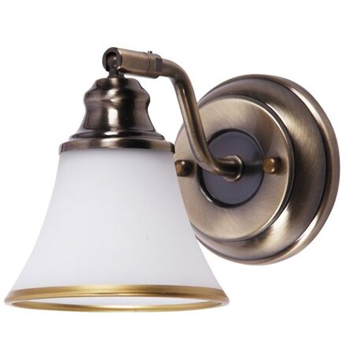 Rabalux Grando zidna lampa E14 1x40W bronza/bela Kupatilska rasveta slika 1