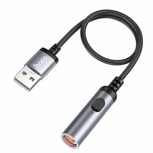 HOCO adapter za upaljač na USB A konektor UA30 30 cm - crni slika 5