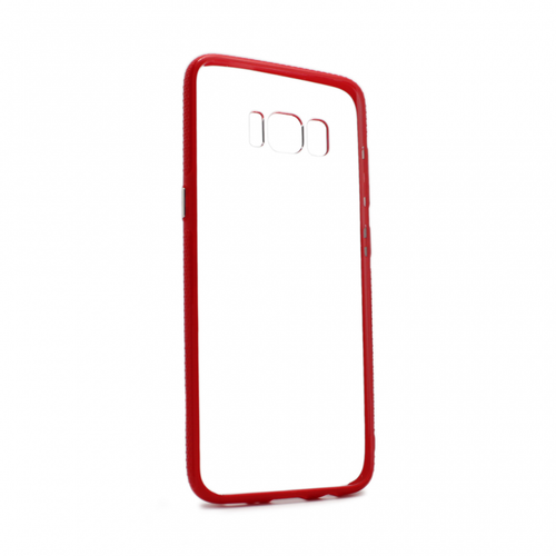 Torbica Clear Cover za Samsung G950 S8 crvena slika 1