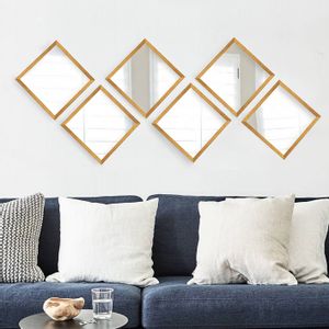 SETAYNA_024 Gold
Silver Mirror Set (6 Pieces)