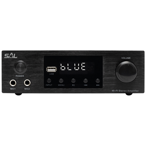 SAL Multimedijsko mini HiFi pojačalo,2x50W,BT-FM-USB-OPTI-KOAX - BTA 250 slika 2