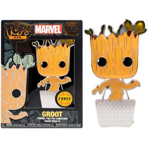 Funko Pop Marvel Čuvari galaksije Groot Veliki Emajlirani Bedž 10cm Chase