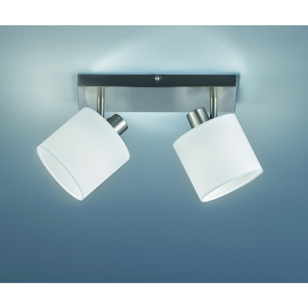 Trio Lighting spot lampa Tommy 2 – bijelo-mat, 2× E14, 230 V slika 3