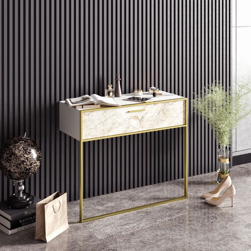 Polka - Bijeli Sideboard od Bijelog Zlata slika 1