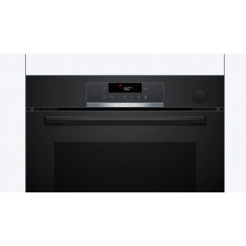 BOSCH pećnica  Serie 4| CRNA, Dodavanje pare,EcoClean,8 programa, A+,AIRFRY slika 2