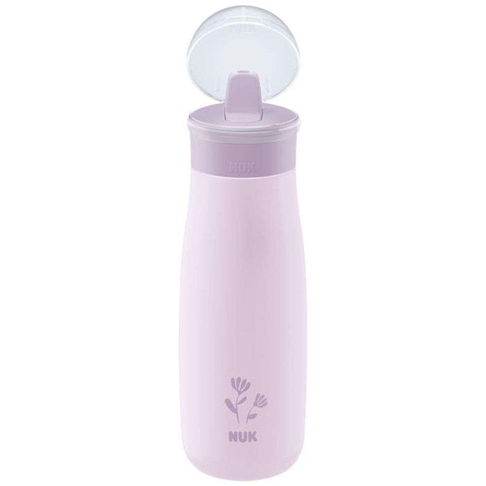 NUK Flašica za vodu od nehrđajućeg čelika Mini-Me Flip 12m+ 500ml, Lila slika 2