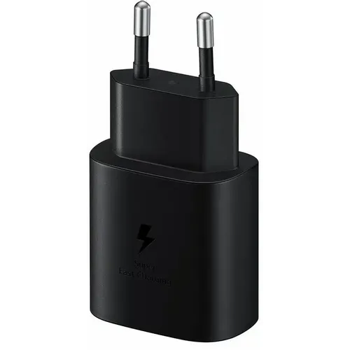 Originalni zidni punjač Samsung Fast Charger EP-TA800NBEGEU USB Type C 3A 25W crni slika 4