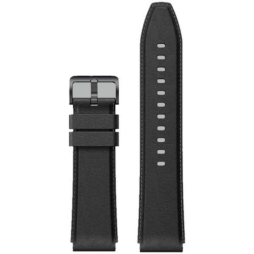 Xiaomi Mi Watch S1 Strap (Leather) Black slika 1