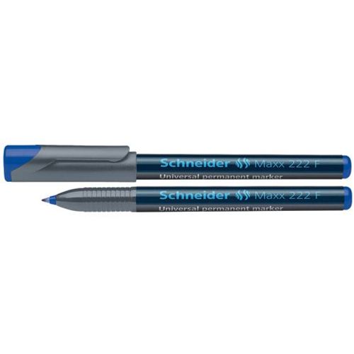 Flomaster Schneider, permanent marker, OHP Maxx 222 F, 0,7 mm, plavi slika 2