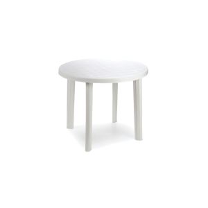 Baštenski sto plastični 90 x 90 x 72cm Tondo beli
