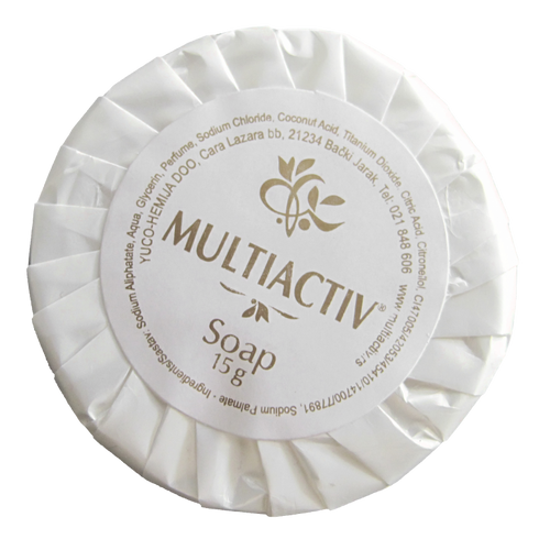 Multiactiv Hotelski sapun 15g (komercijalno pakovanje 25 kom.) slika 1