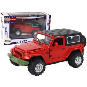 Rubicon off-road auto 1:32 crveni