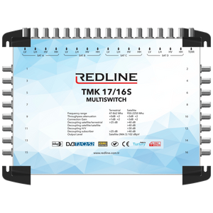 REDLINE Multišalter 4 satelita na 16 utičnica - TMK 17/16S