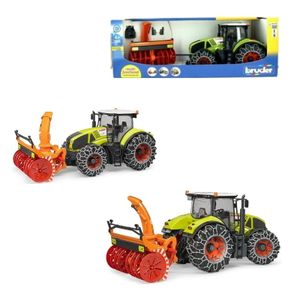 Bruder Class Axion 950 Traktor sa Lancima za snijeg i čišćenje snijega 1:16