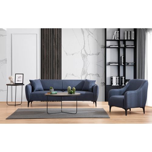 Atelier Del Sofa Trosjed, Plava, Belissimo - Blue slika 3