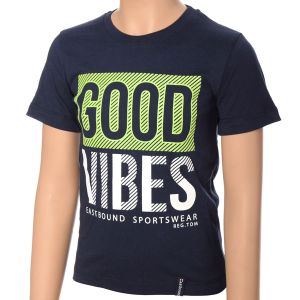 EBK746-NVY Eastbound Majica Kids Good Vibes Tee Ebk746-Nvy