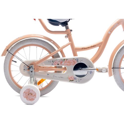 Dječji bicikl guralica Flower 16" boja breskve slika 4